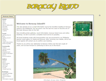 Tablet Screenshot of boracayonline.com